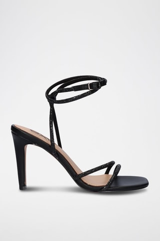 Sandales à talons - Noir