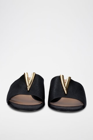 Mules à talons - Noir