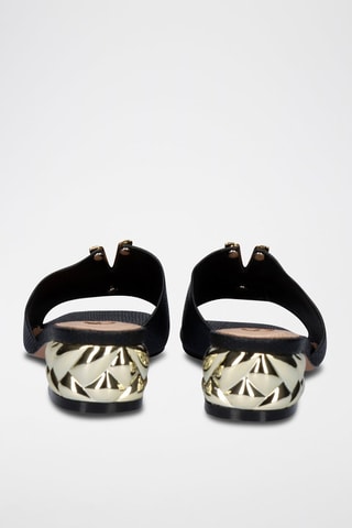 Mules à talons - Noir