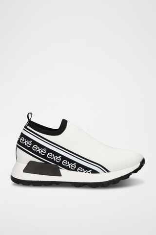 Baskets compensées - Blanc