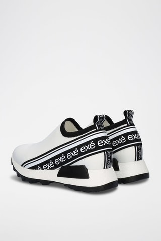 Baskets compensées - Blanc