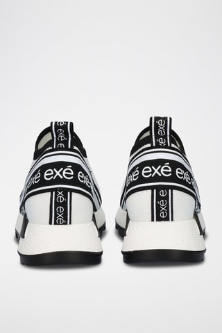 Baskets compensées - Blanc