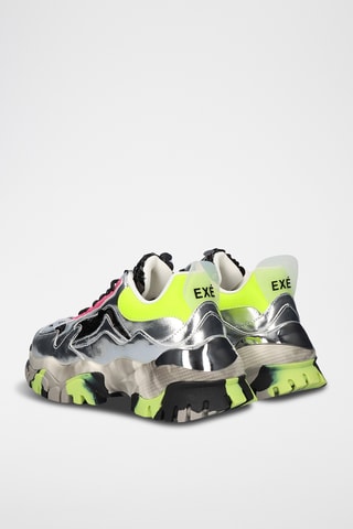 Sneakers plateformes - Argenté