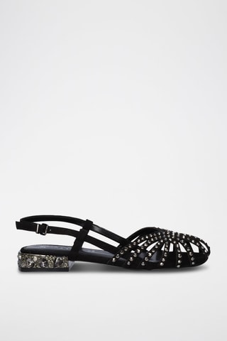 Sandales à talons - Noir