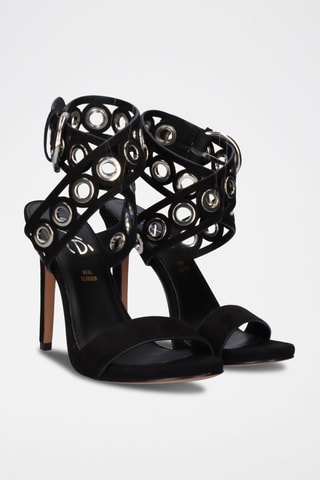 Sandales à talons - Noir