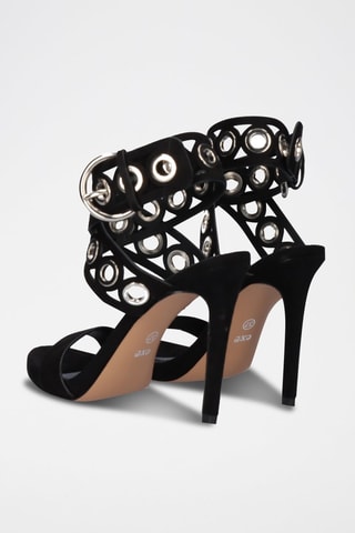 Sandales à talons - Noir