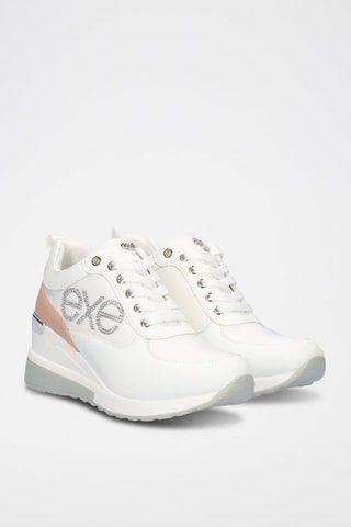 Sneakers compensées - Blanc