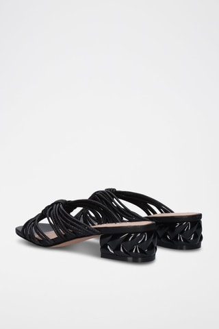 Mules à talons Katy - Noir