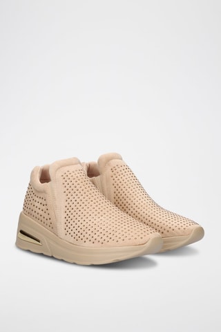 Sneakers plateformes - Beige