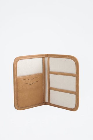Funda para pasaporte - Beige