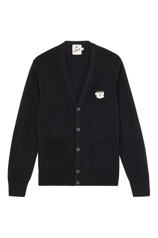 Cárdigan de lana - Negro