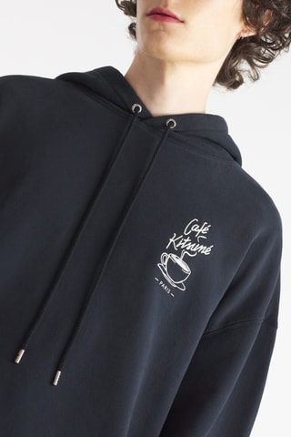 Sudadera con capucha - Negro