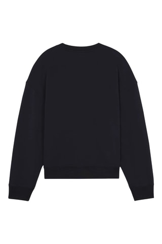 Sudadera relaxed - Negro