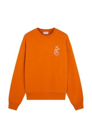 Sudadera relaxed - Naranja