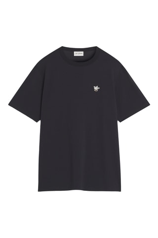 Camiseta relaxed - Negro