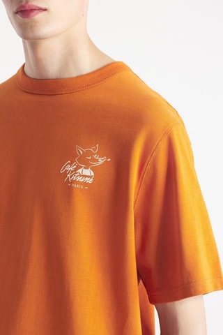 Camiseta relaxed - Naranja