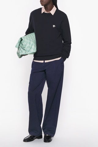 Sudadera regular fit - Negro