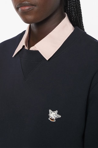 Sudadera regular fit - Negro