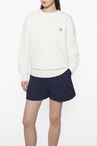 Sudadera regular fit - Blanco roto