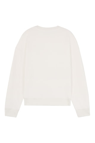 Sudadera regular fit - Blanco roto