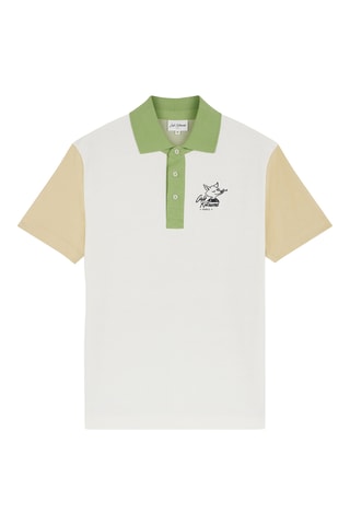 Polo relaxed - Blanco