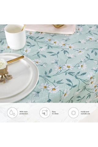 Nappe Daisies - Vert clair