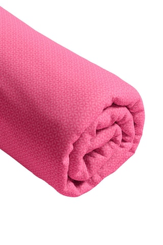 Drap-housse en satin de coton 80 fils/cm² Marie fleurs - Rose