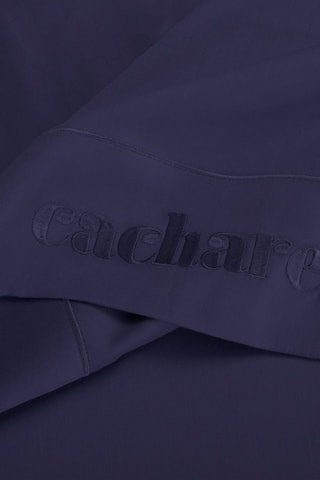 Drap plat en satin de coton 80 fils/cm² - Bleu