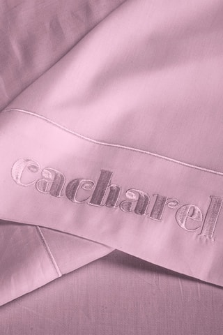 Drap plat en satin de coton 80 fils/cm² - Lilas