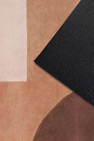 Tapis d'intérieur Azélie Vert - Marron