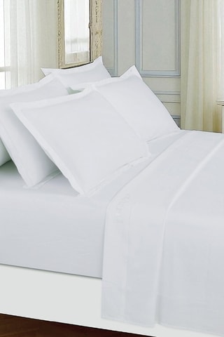 Parure de draps en satin de coton 80 fils/cm² - Vert clair