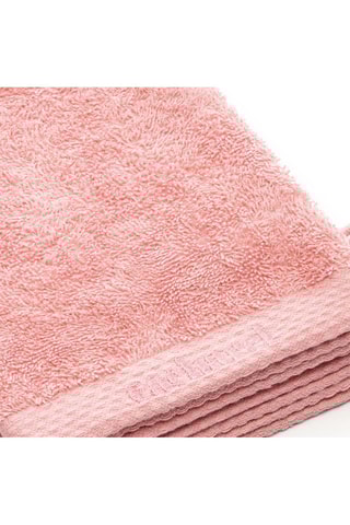 4 gants de toilette - Rose