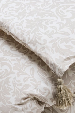 Edredon en satin de coton 80 fils/cm² Romanesque - Taupe