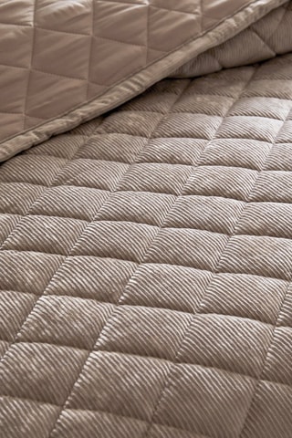 Couvre-lit Diamond - Taupe