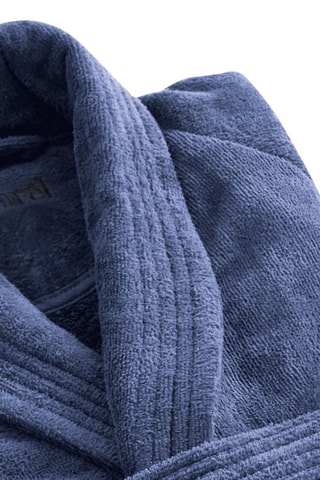 Peignoir en velours - Bleu foncé