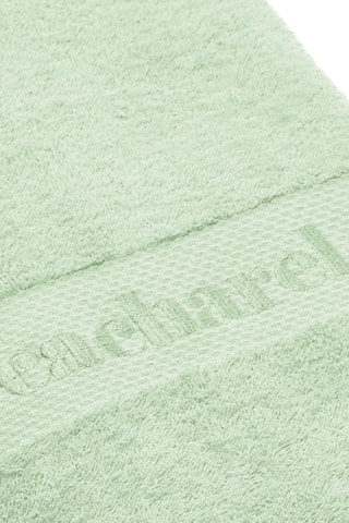 2 serviettes de toilette - Vert prairie - 50 x 100 cm