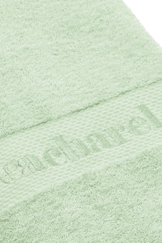 2 serviettes de toilette et 2 draps de douche - Vert prairie