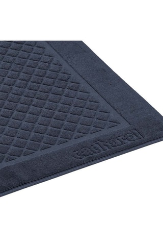 Tapis de bain - Bleu marine - 50 x 70 cm