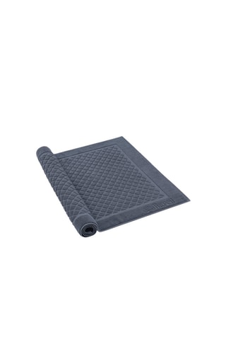 Tapis de bain - Bleu-gris - 50 x 70 cm