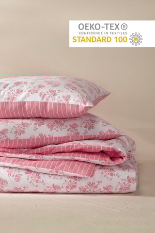 2 taies d'oreiller en lin - Rose