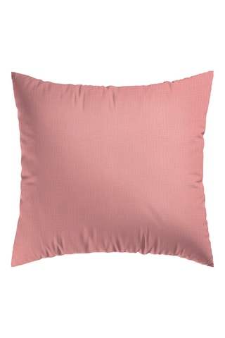 2 taies d'oreiller en gaze de coton 85 fils/cm² - Rose