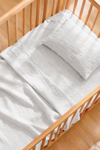 Parure de couette en coton 85 fils/cm² - Blanc