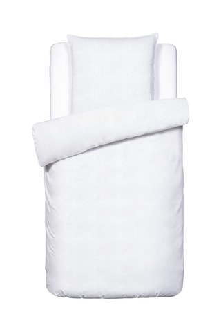 Parure de couette en coton 85 fils/cm² - Blanc