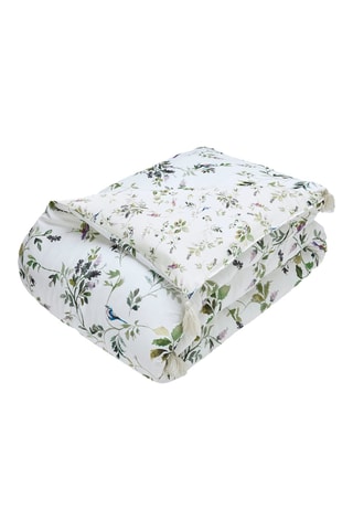 Edredon en satin de coton - Blanc