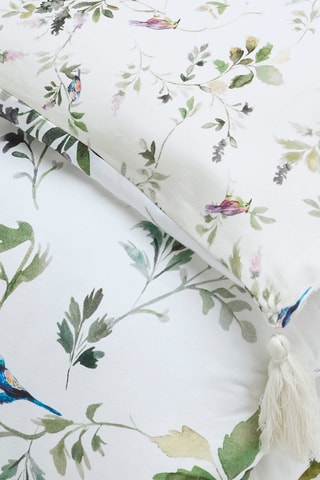 Edredon en satin de coton - Blanc