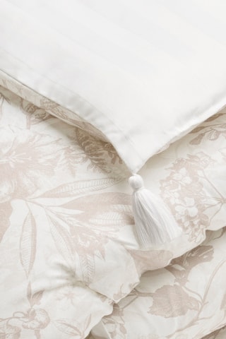 Edredon en satin de coton - Blanc