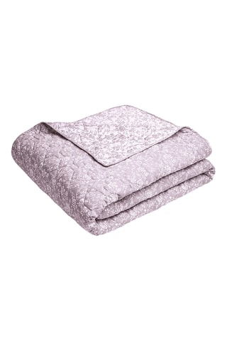 Couvre-lit en satin de coton 80 fils/cm² - Lavande