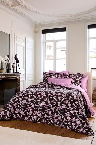 Couvre-lit en polyester 80 fils/cm² - Noir