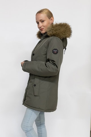 Parka à capuche Asna  - Vert