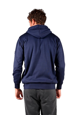 Gilet à capuche Sherpor  - Bleu